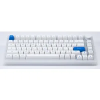 Клавиатура Akko PC75B Plus White & Blue (Akko CS Jelly Pink) фото 1
